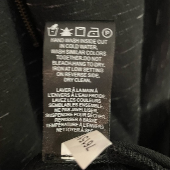 RW&CO black and silver long sleeved Bodycon party dress Size Small - Picture 8 of 9